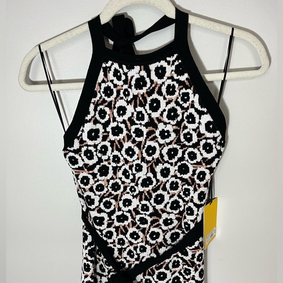 NWT Diane Von Furstenberg for Target Floral Print Knit Halter Womens Dress Size… - Picture 2 of 10